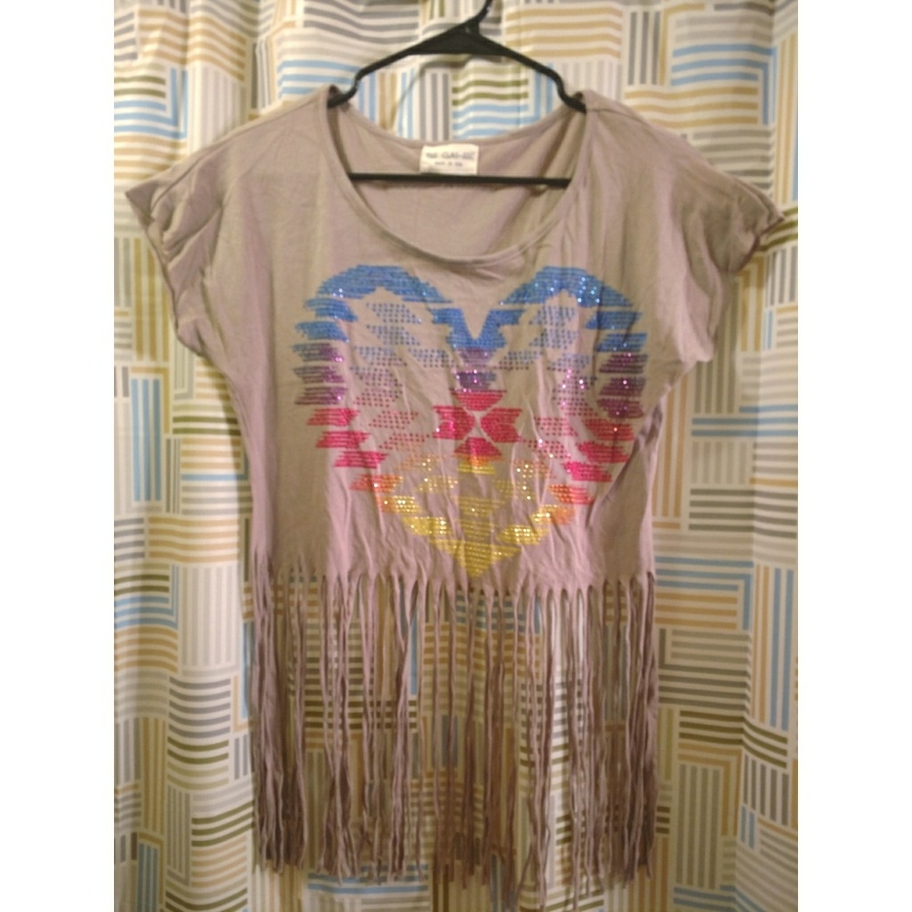 The Clas-Sic Fringe Crop Top